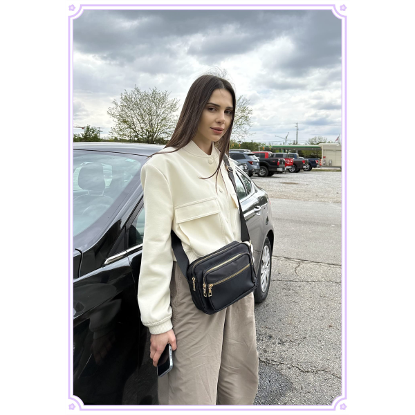 Nylon Crossbody Bags for Women Purses