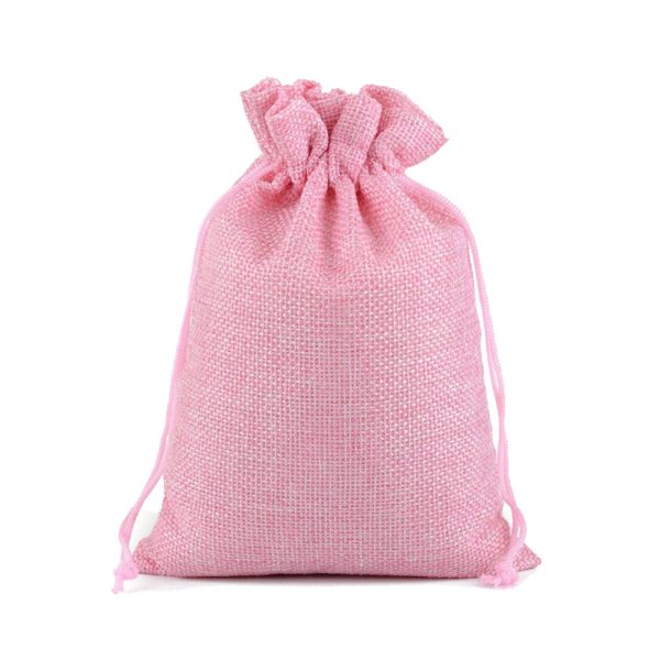 Burlap Drawstring Gift Bag
