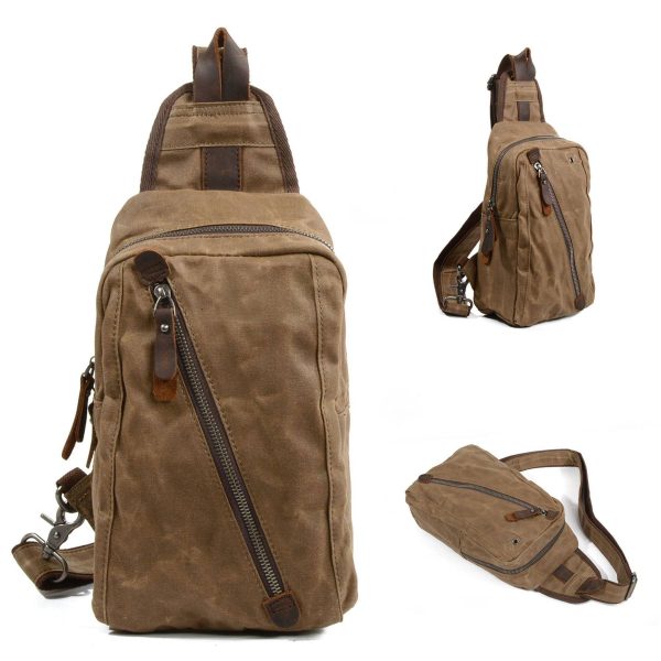 Canvas Ventilate Cross-body Backpack