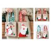 Christmas Hand Snowman Tote Bag Xmas Party Favors
