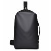 Nylon Sling Backpack with USB crossbody bag for Men