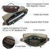 Genuine Leather Waterproof Business 14.2inch Cross-body bag