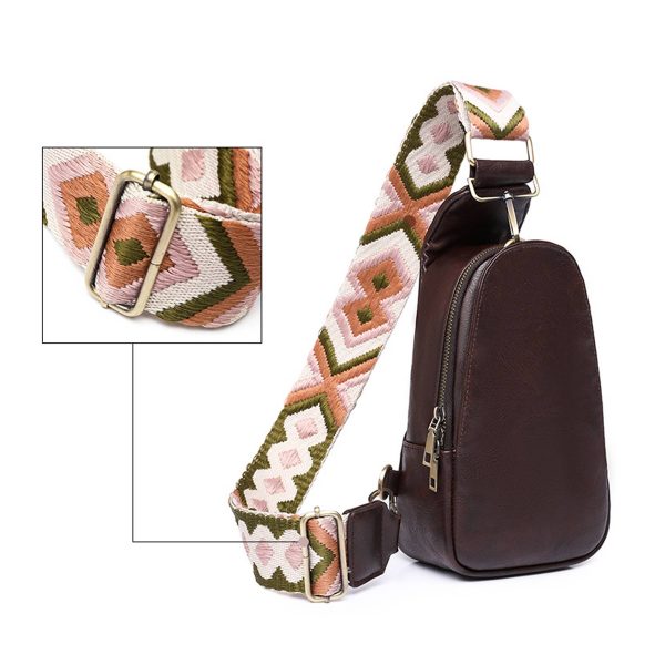 PU Leather Fashion Women's Chest Bag