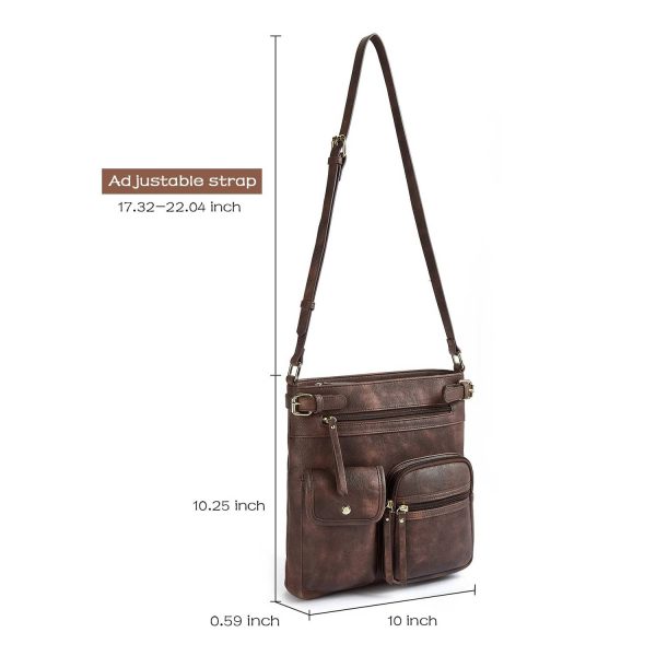 Genuine Leather Crossbody Bags for Women