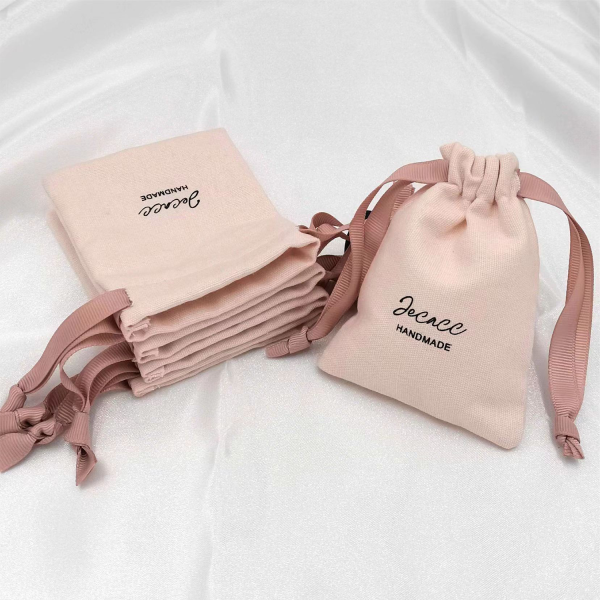 Natural Drawstring Cotton Bag