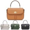 Women's Genuine Leather Top Handle Crossbody Purse
