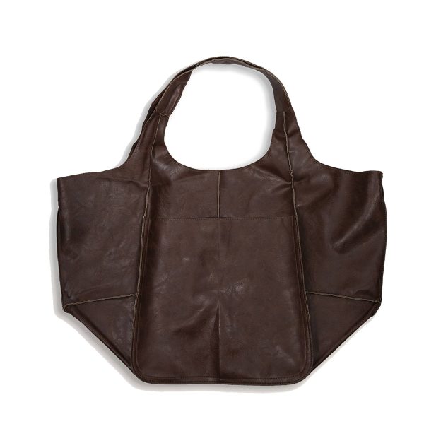 Large PU Leather Satchel Tote Shoulder Bags