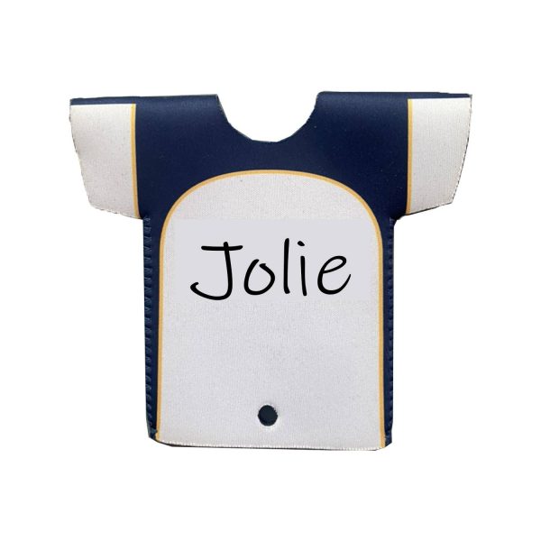 Neoprene t-shirt clothes can cooler holder