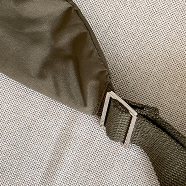 Large capacity casual nylon crossbody bag