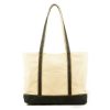 Multicolor Canvas Water-resistant Tote Bag