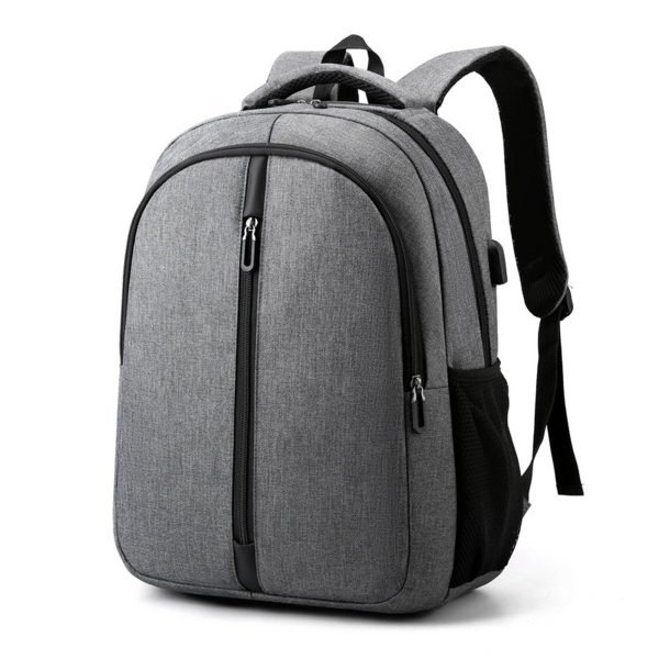 Nylon Laptop Backpack Bag With Charging Port
