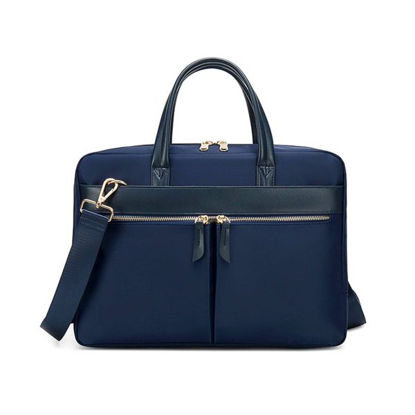 Polyester 15.6 inch handheld crossbody laptop bag