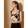 Genuine Leather Solid shoulder cross-body tote bag
