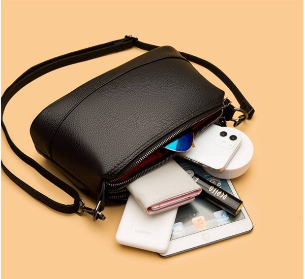 Genuine Leather Crossbody Bag