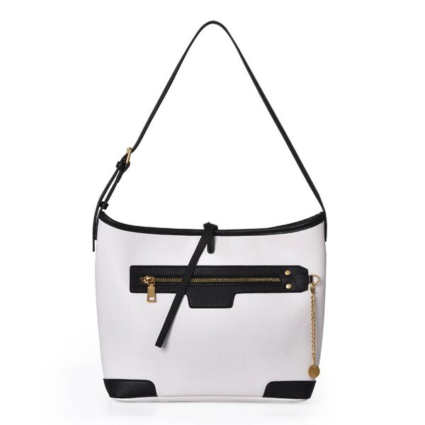 Crossbody PU Leather Tote Bag for Women