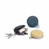 Round Coin Purse With Keychain