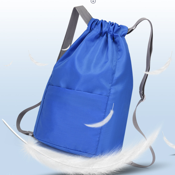 Lightweight Water-Resistant Outdoor Drawstring Backpack