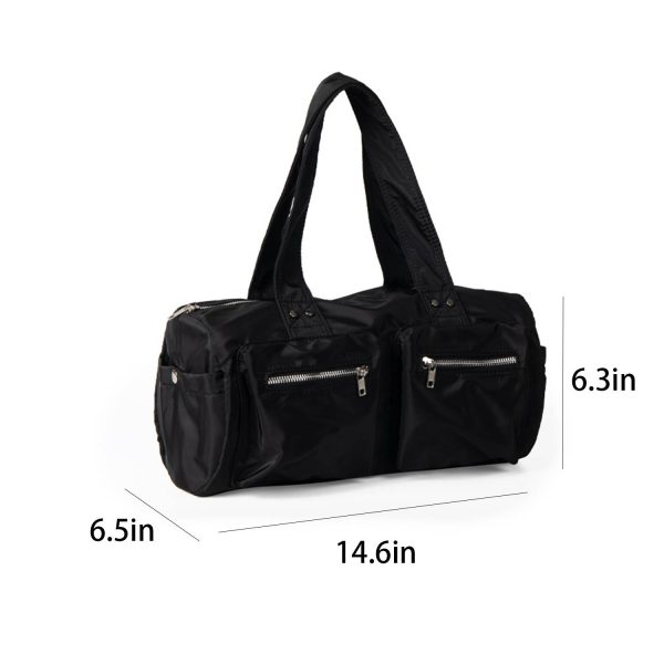 Nylon Duffel Bag Large Capacity Simple Work Style