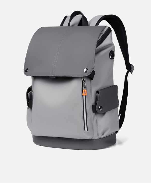 Oxford Waterproof Buckle-Flap Backpack