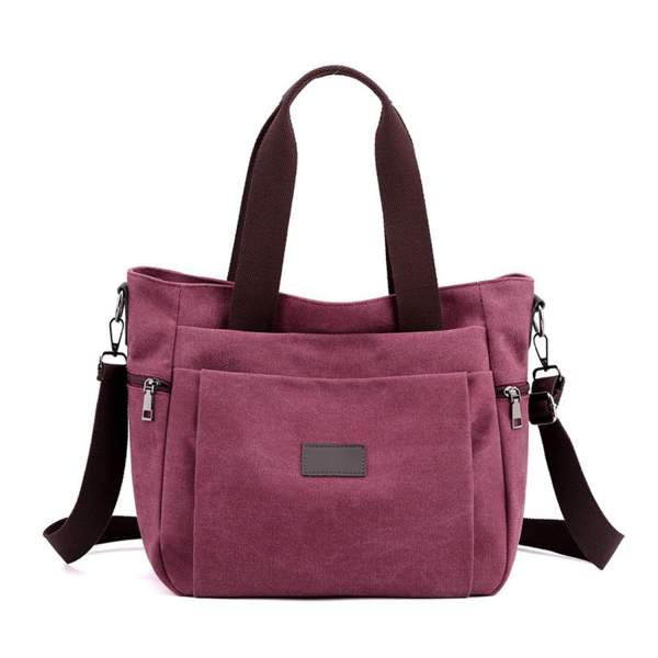 Crossbody Bag with Pockets and Shoulder Strap