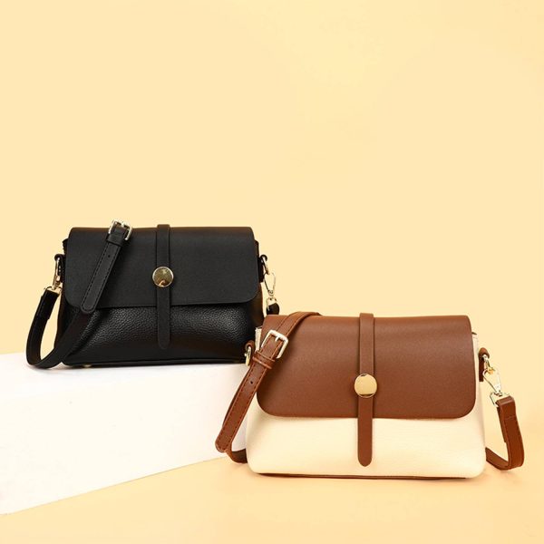 Genuine Leather Shoulder Crossbody Bag For Women