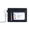 A genuine leather mini wallet