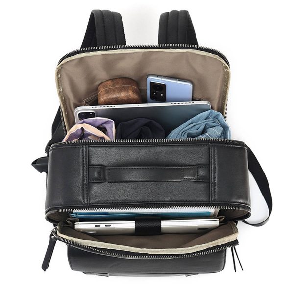 Genuine Leather Backpack for Men