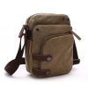 Canvas wearable Cross-body bag