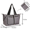 Portable and Foldable Luggage Tote Bag