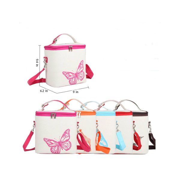 Waterproof Cotton And Linen Insulated Lunch Bag Cooler