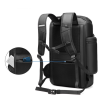 Gym backpack with shoe compartment for men