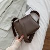 PU Leather Large Capacity Crossbody Bag