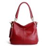 PU Leather Tassels Women Cross-body Handbags multicolour
