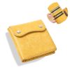 Genuine leather multi card short handbag