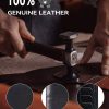Men'S Genuine Leather Wallet Card Slots