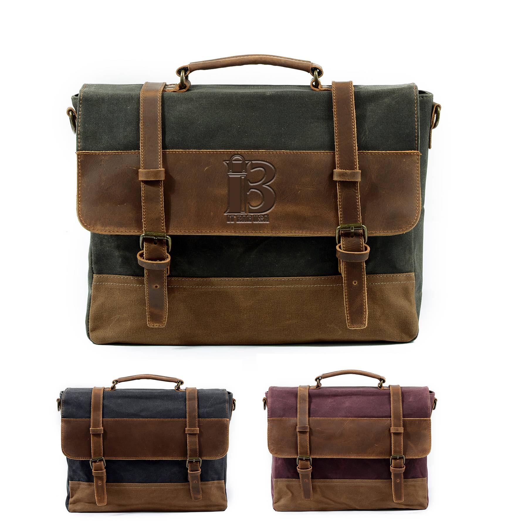 Canvas Waterproof Messenger bag