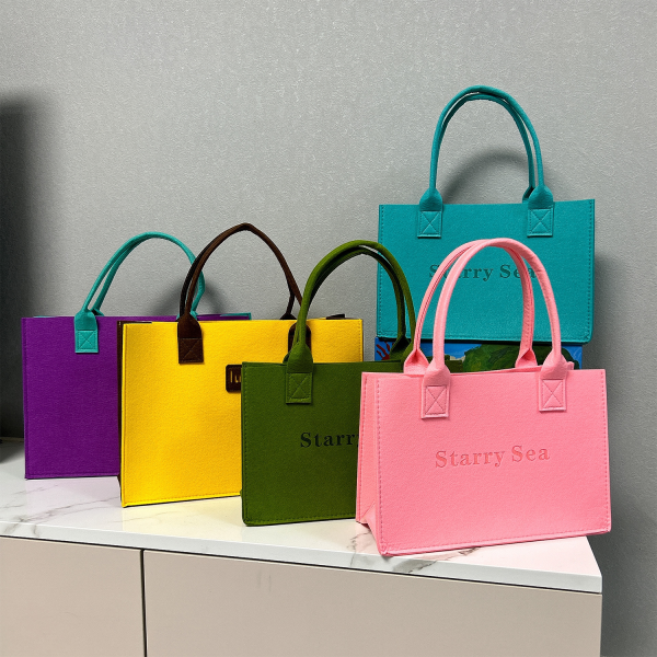 Felt Shopping Tote Bag