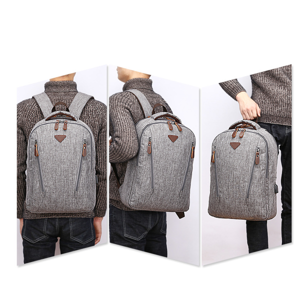 Laptop Backpack with USB Charging Port