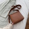 PU Leather Large Capacity Crossbody Bag