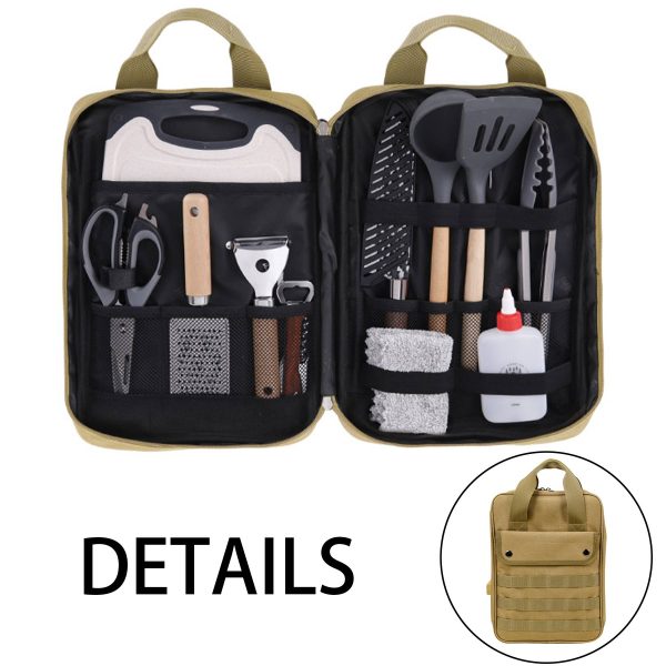 Oxford Camping portable kitchenware combination storage bag