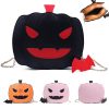 PU leather Pumpkin Purse cross-body bag for halloween