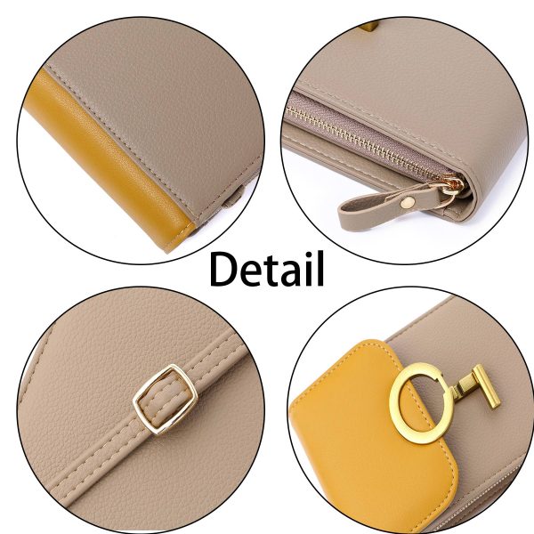 PU Cross Body Cell Phone Purse