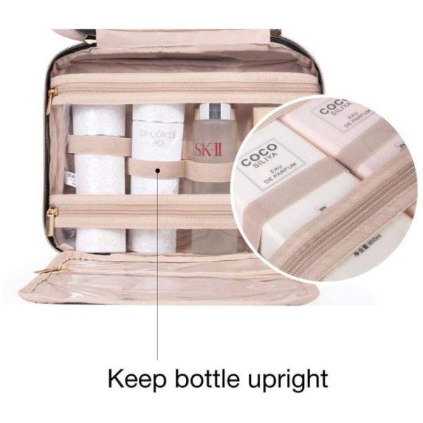Large Capacity Toiletry Bag with Hanging Hook