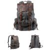 Retro drawstring backpack