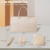 Polyester Laptop Tote Bag Set With Zipper