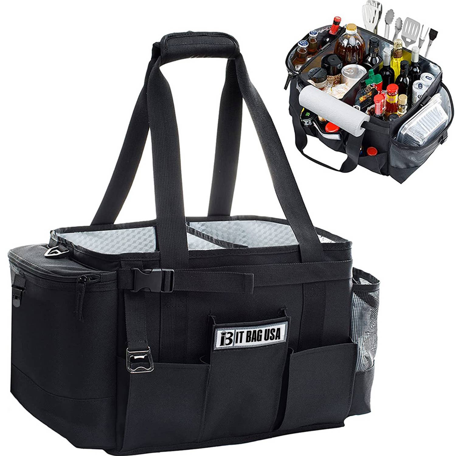 Large Grill Caddy-BBQ Camping Gear-Grilling Bag