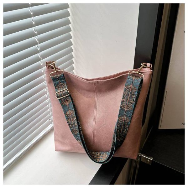 Large Capacity PU Leather Tote Bags for Women