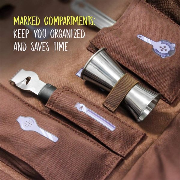 Bartending tool storage bag