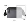 Minimalist Nylon Shoulder Crossbody Bag