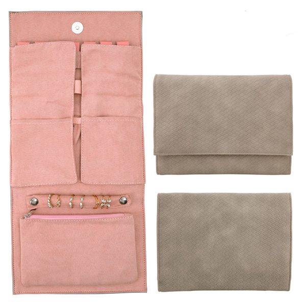 Jewelry Organizer resembling leather bag